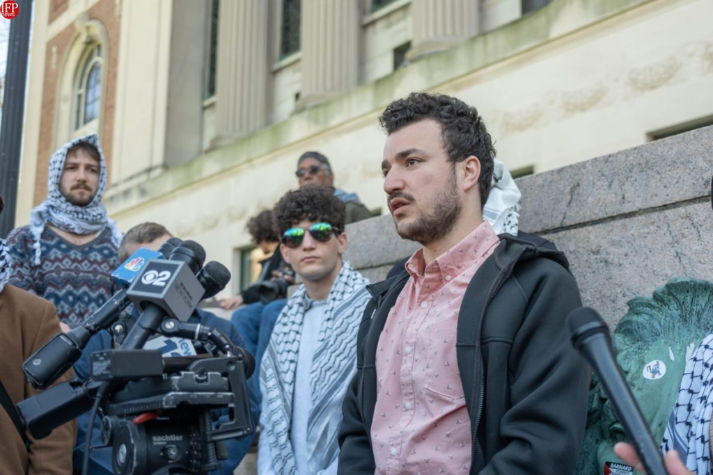 US Arrests Pro-Gaza Student Leader At Columbia University