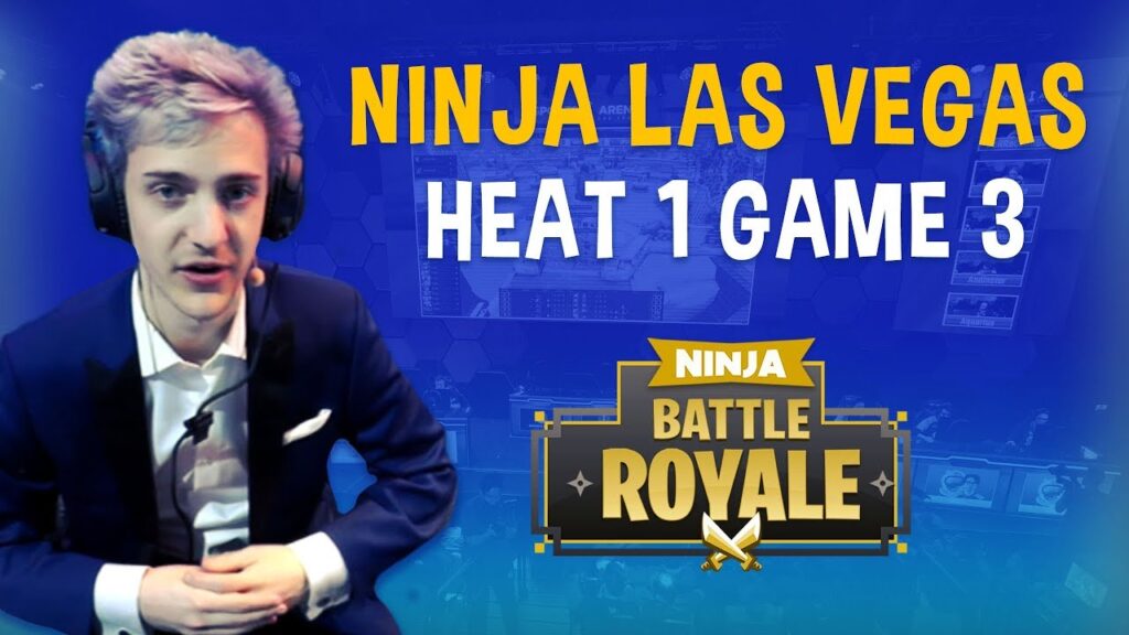 Ninja Las Vegas Heat 1 Game 3 – Fortnite Battle Royale Gameplay