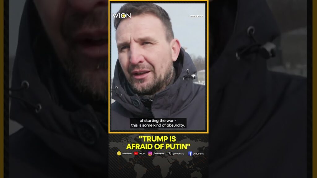 “Trump is afraid of Putin”, Says Kyiv Resident | WION Shorts