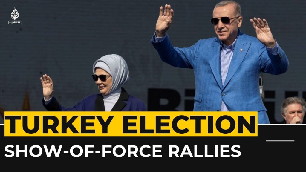 Turkey elections: Erdogan and opposition hold duelling rallies