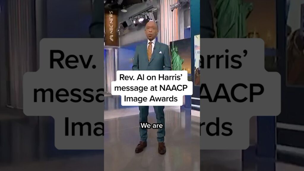 Rev. Al on Harris’ message at NAACP image awards