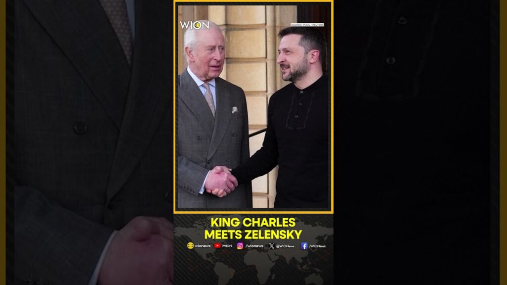 EU Summit:  Britain’s King Charles Meets With Ukrainian President Zelensky | WION Shorts