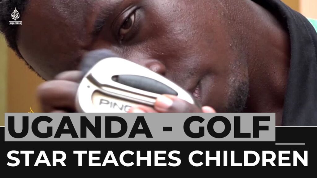 Growing golf in Uganda: Self-taught star teaches children to play