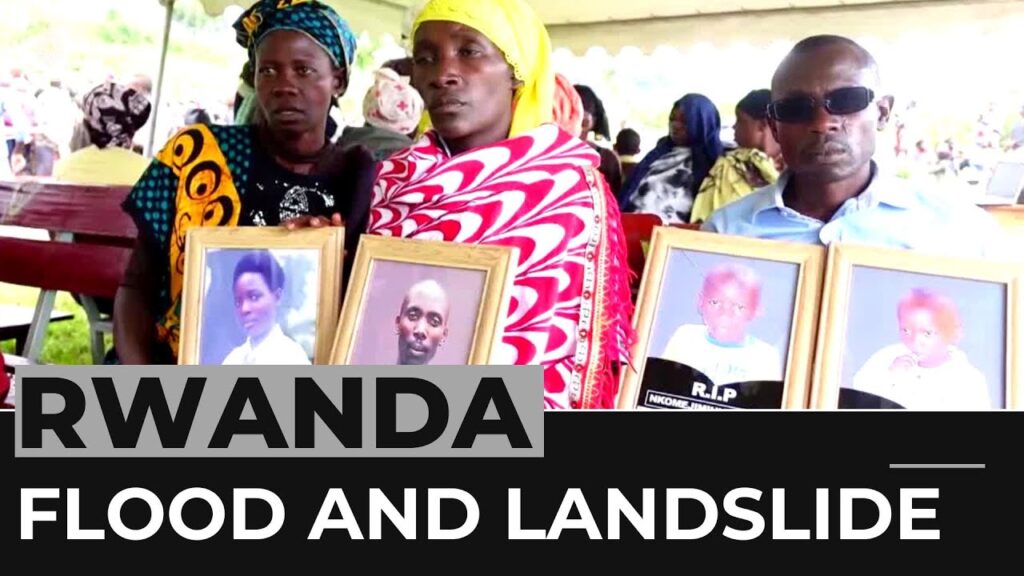 Funerals held for flood and landslide victims in Rwanda