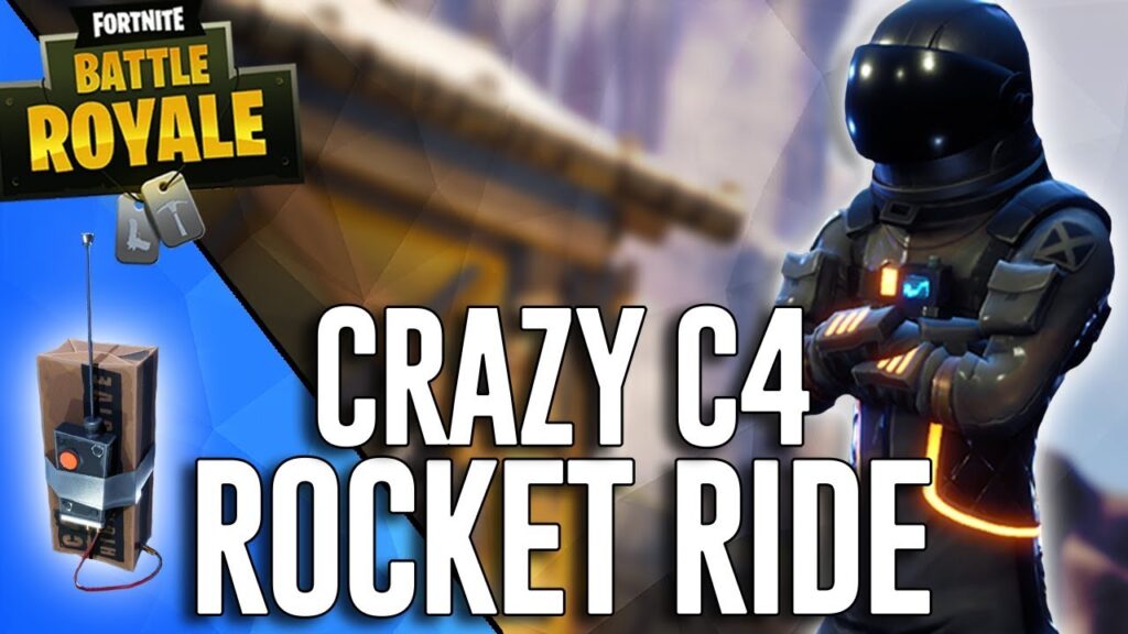 Crazy C4 Rocket Ride!! – Fortnite Battle Royale Highlights – Ninja