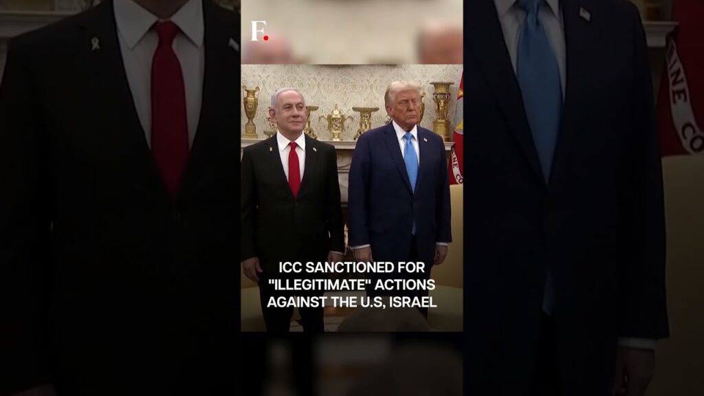 US President Donald Trump Sanctions International Criminal Court | Subscribe To Firstpost | N18G