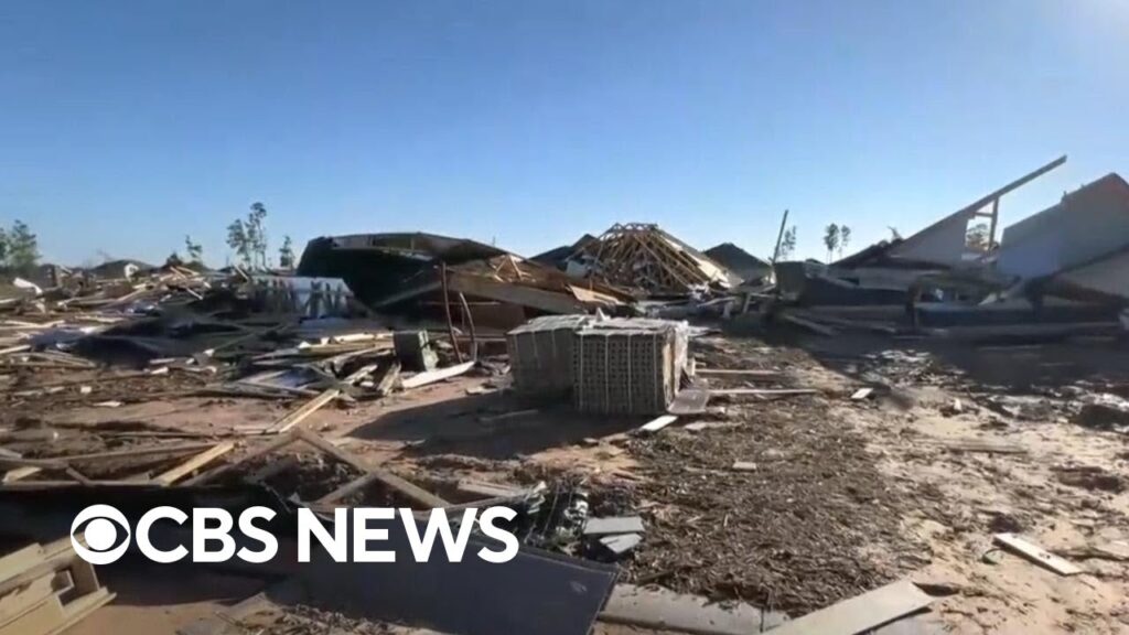 Thousands without power after storms strike from Georgia to Texas