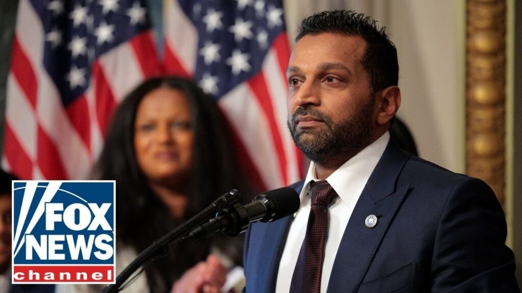 Vice President JD Vance attends the swearing-in of Kash Patel as FBI director