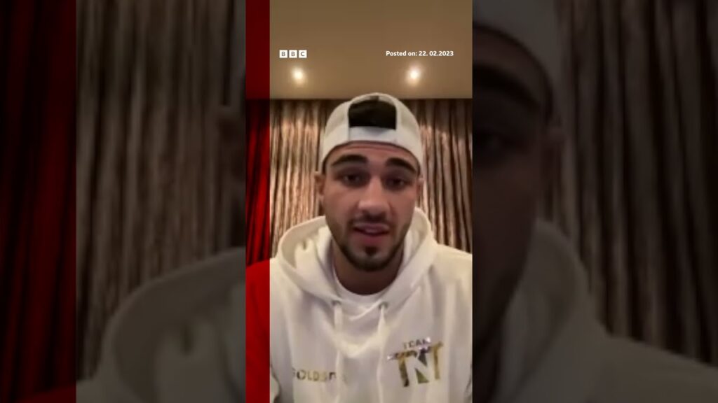 Tommy Fury opens up about Molly-Mae’s pregnancy ahead of Jake Paul fight. #Shorts #YouTuber #BBCNews