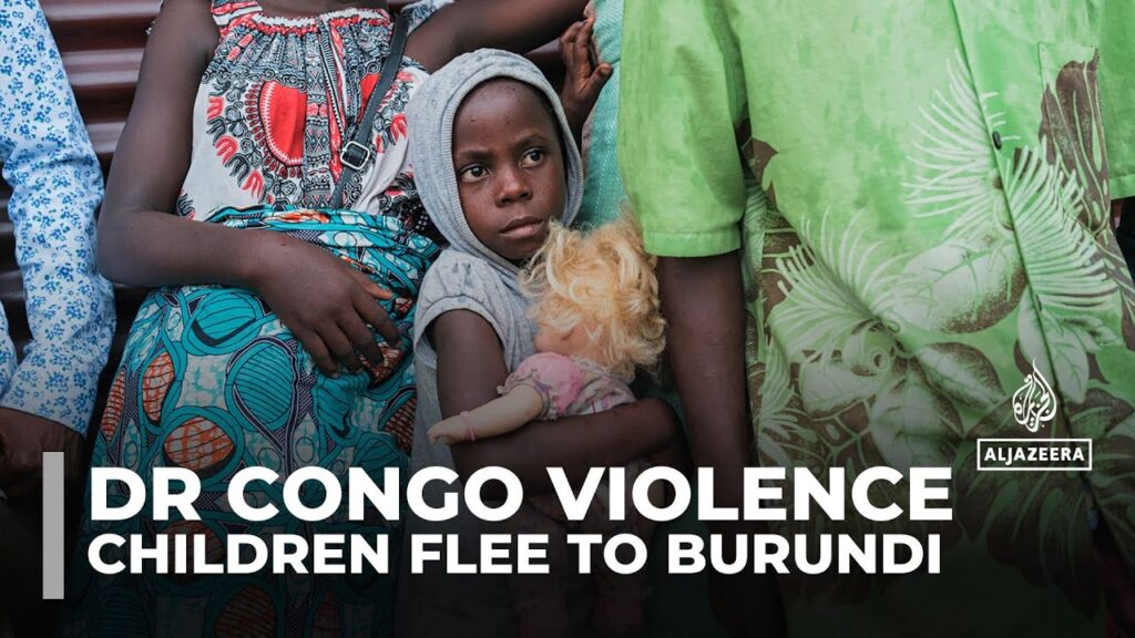 Thousands of Congolese children separated from parents as they flee to Burundi