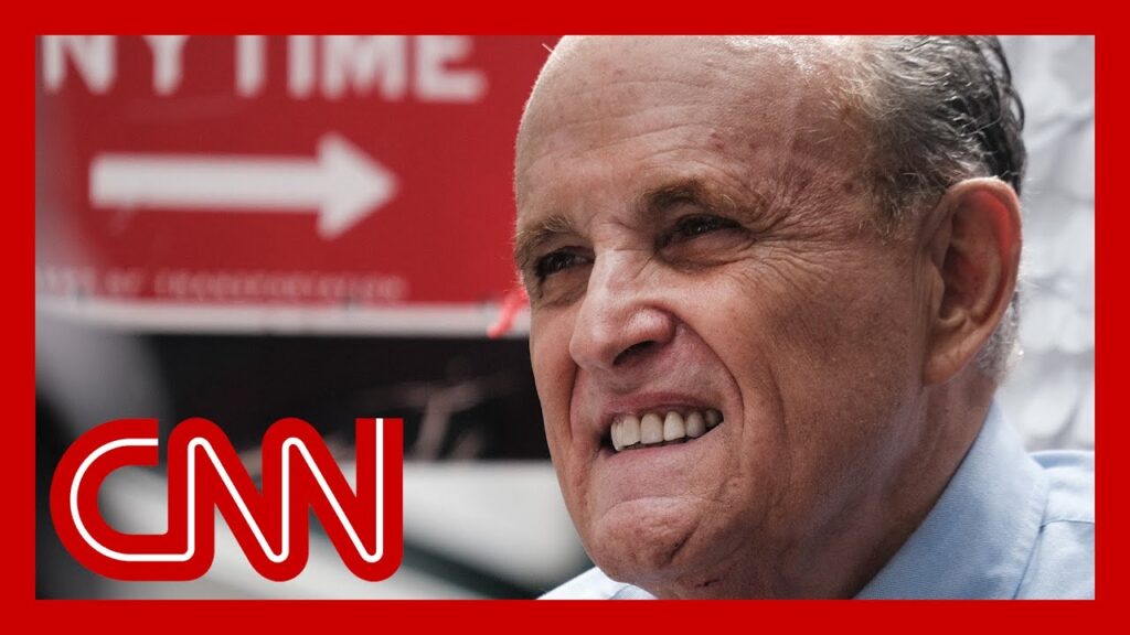 Giuliani told by prosecutors he is a target in Georgia 2020 election probe