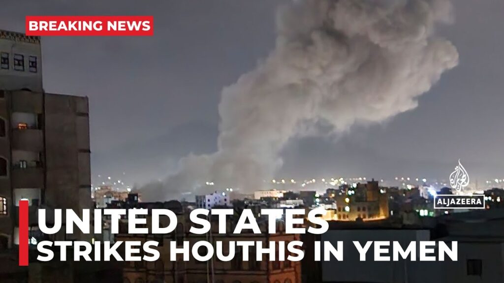 Trump announces launch of US strikes on Yemen