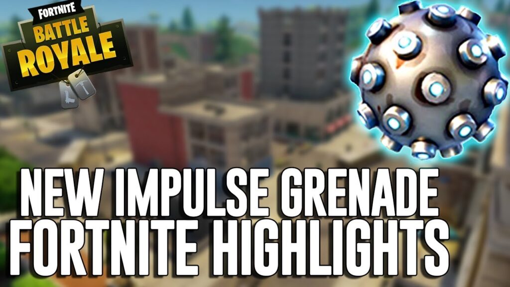 New Impulse Grenade!! Fortnite Battle Royale Highlights – Ninja