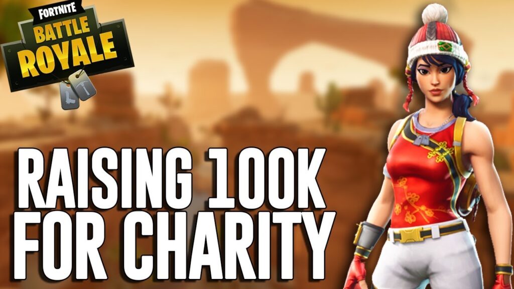 Raising 100k For Charity!! – Fortnite Battle Royale Gameplay – Ninja