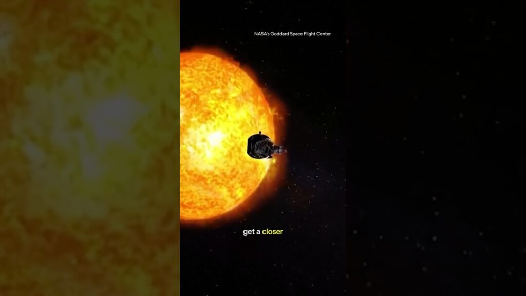 NASA spacecraft, the Parker Solar Probe, is safe after closest-ever approach to the sun #shorts