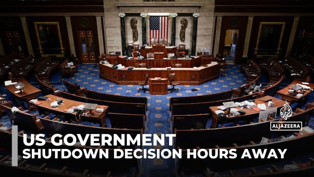 US government shutdown looms: Bill to keep the government afloat heads to senate