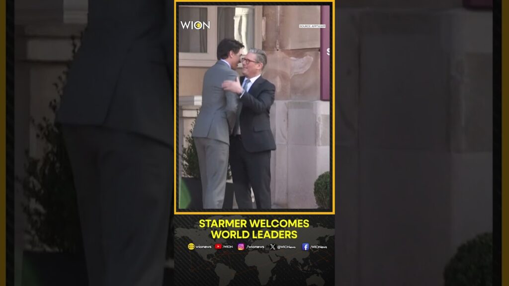 Trudeau, VDL, Fiala And Kristersson Greeted By UK’s Starmer Ahead Of Ukraine Summit | WION Shorts