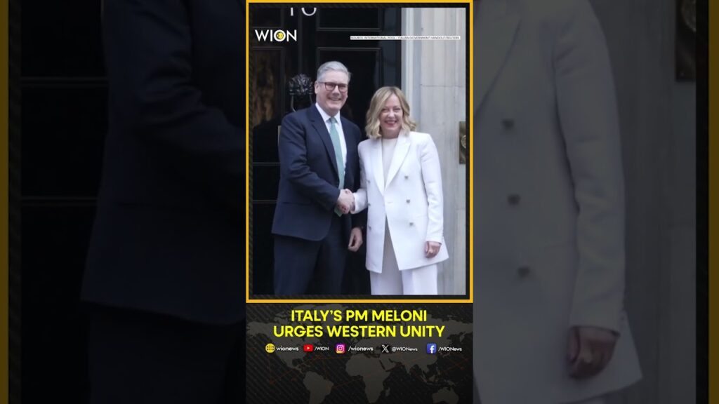 Italy PM Meloni Says It’s Important to Avoid “Risk That The West Divides” On Ukraine Crisis | WION