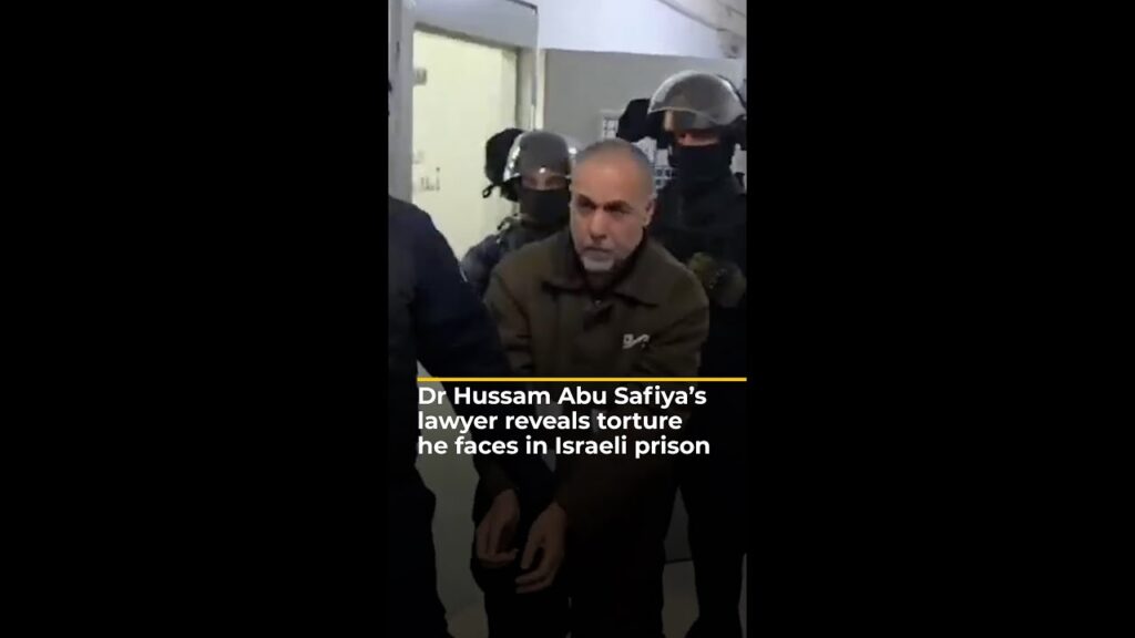 Dr Hussam Abu Safiya’s lawyer reveals abuse he faces in Israeli prison | AJ#shorts