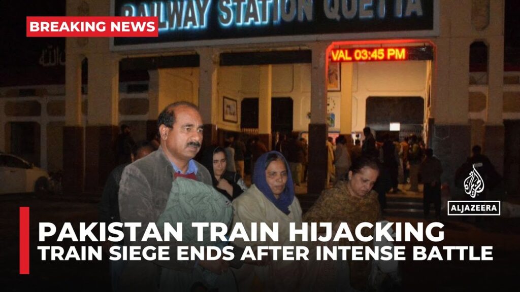 Pakistan frees Balochistan train hostages after deadly standoff with BLA fighters