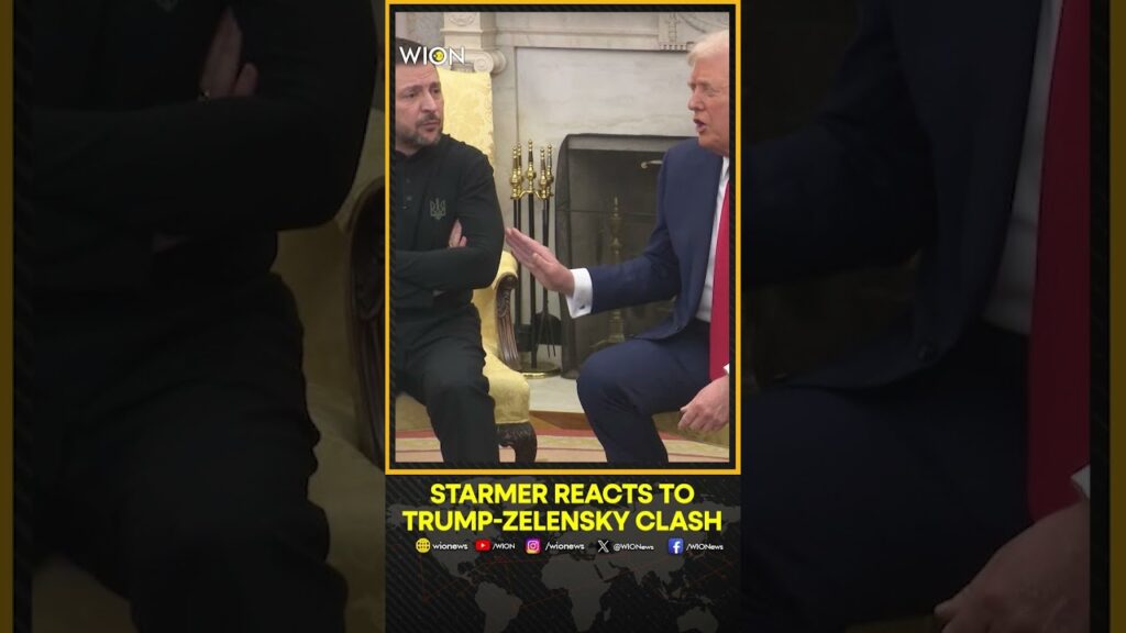 Keir Starmer Calls Trump-Zelensky Clash “Uncomfortable,” Stresses Need For Peace | WION Shorts