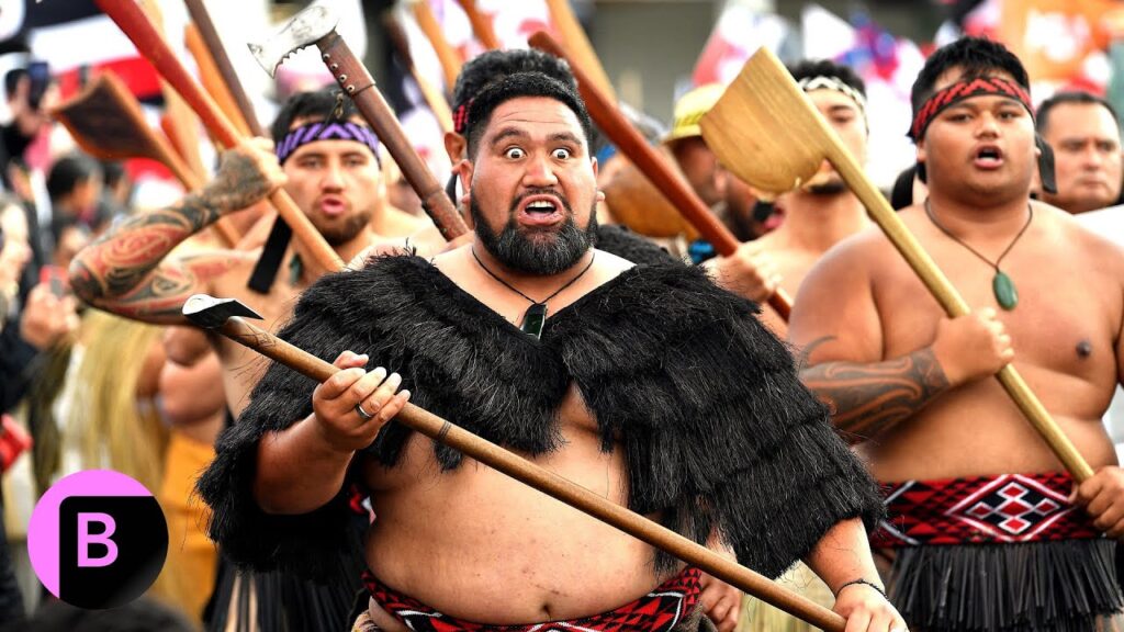 Māori Warriors Lead Thousands in New Zealand Protest