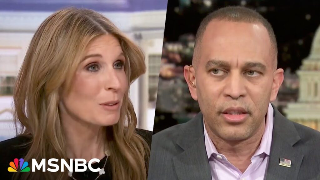 Rep. Hakeem Jeffries: ‘There is a prosecutorial gun being put to the head of’ Mayor Eric Adams