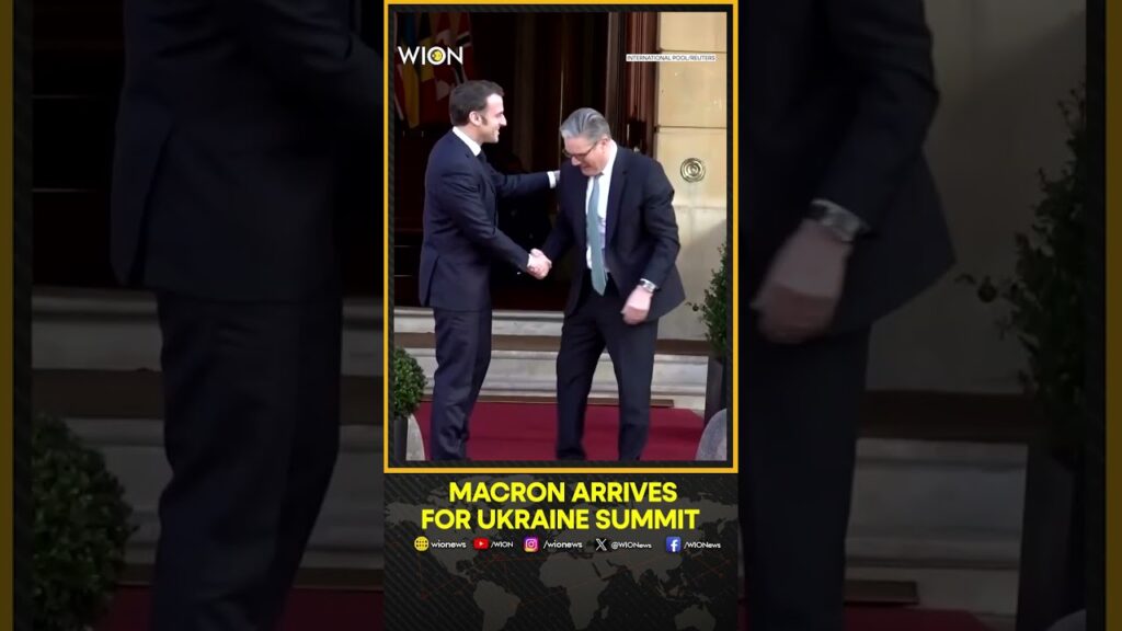 Britain’s Starmer Welcomes France’s Macron For Ukraine Summit | WION Shorts