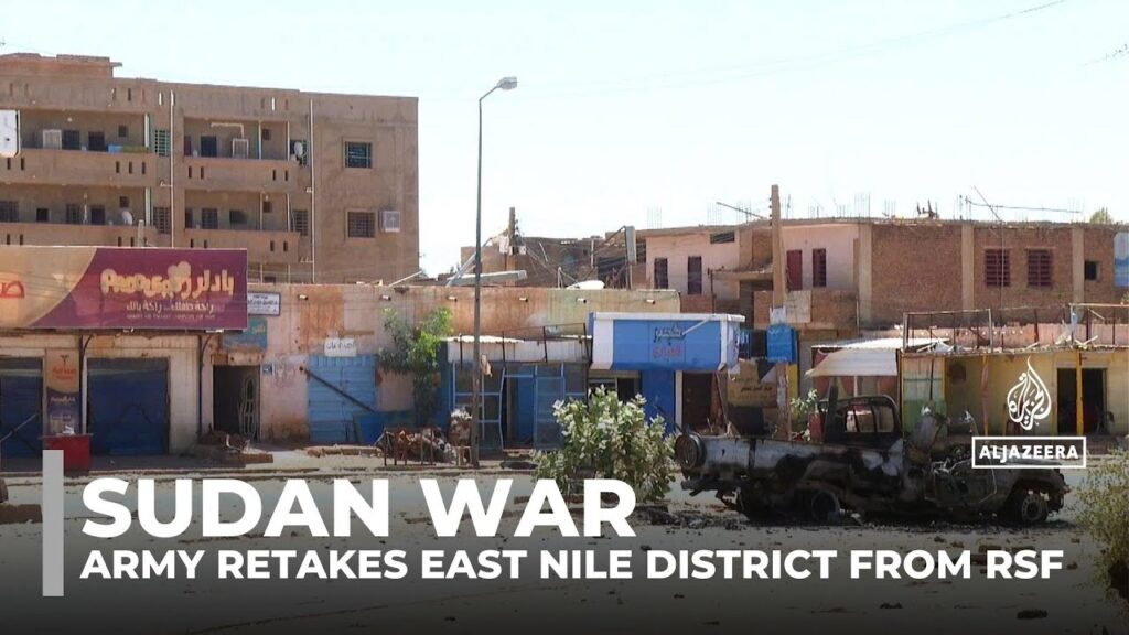 Sudanese army retakes key Khartoum bridge as East Nile residents face shortages and war destruction