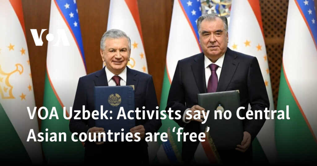 Activists say no Central Asian countries are ‘free’