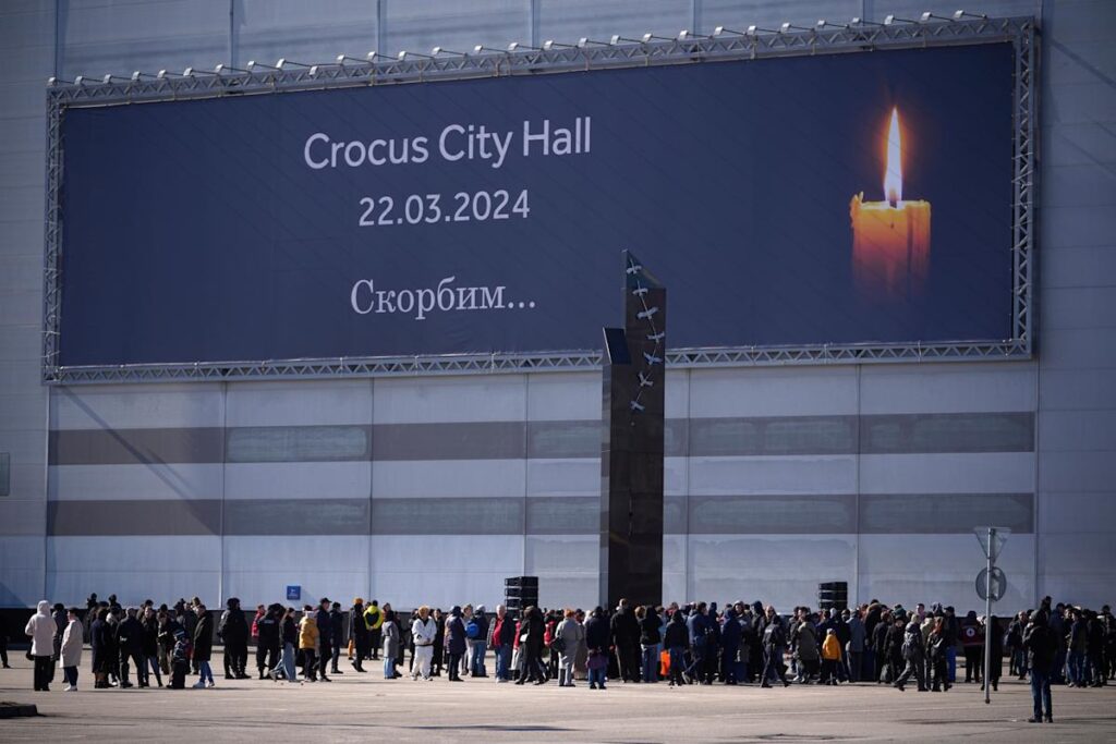 Russia accuses an ‘unfriendly state of planning the 2004 Moscow concert hall assault