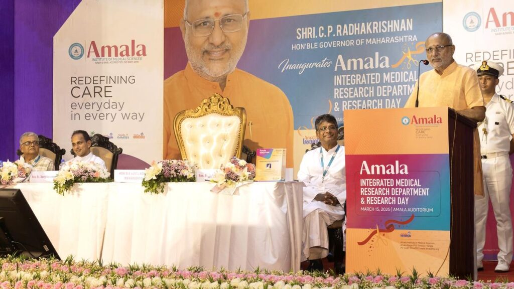 Integrated Medical Research Dept. inaugurated at Amala Institute of Medical Sciences