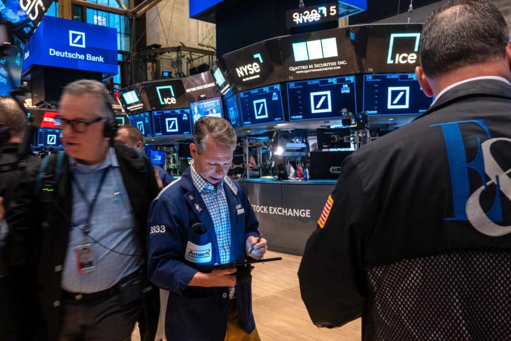 Stocks Plunge as Tariffs, Talk of Recession Hurt Investor Sentiment; Tesla Tumbles to Lead Tech Sell-Off