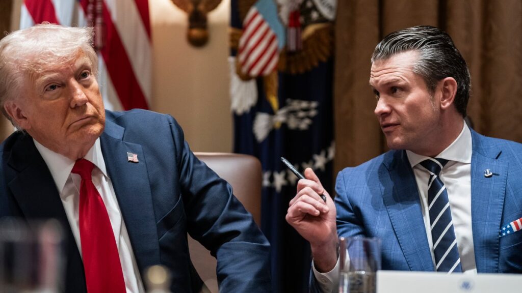 Trump and Hegseth to speak at Oval Office – NBC4 Washington