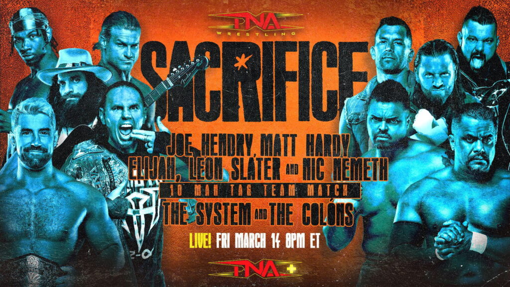 Mystery partners revealed for TNA Sacrifice 10-man tag