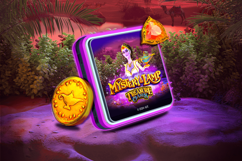 Mystery of the Lamp Treasure Oasis Game