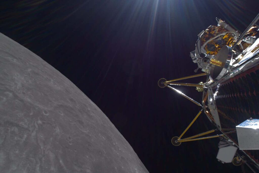 Intuitive Machines: Athena lander reached the moon – but seems to have fallen over