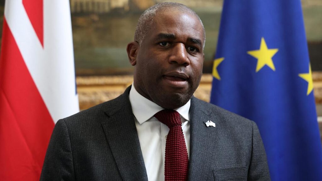 Lammy says Israel international law remarks ‘could have been clearer’