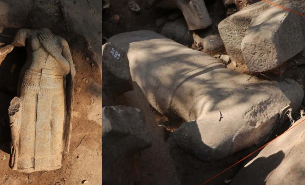 Archaeologists Uncover Missing Piece of Ancient Statue, Solving Century-Old Mystery