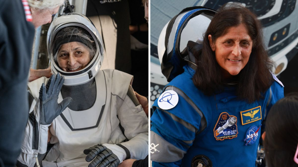 Photos don’t show NASA astronaut returned to Earth with dark hair despite it being gray in space