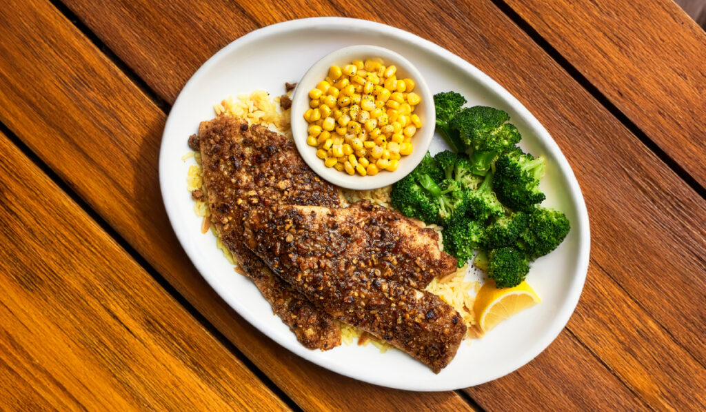 Cotton Patch Cafe Introduces Herb-Crusted Pecan Tilapia