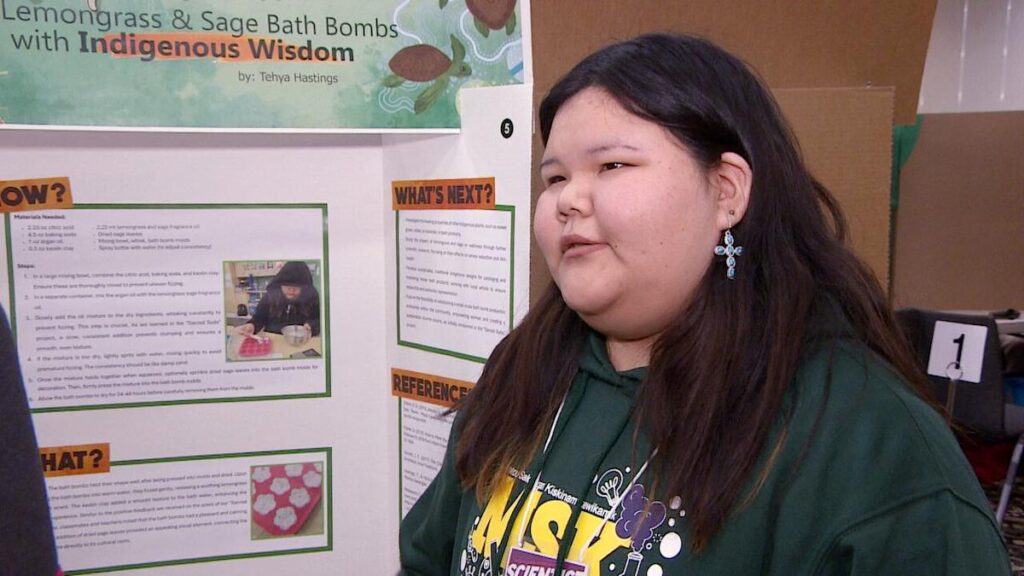 Science students from across Manitoba First Nations show off research at science fair