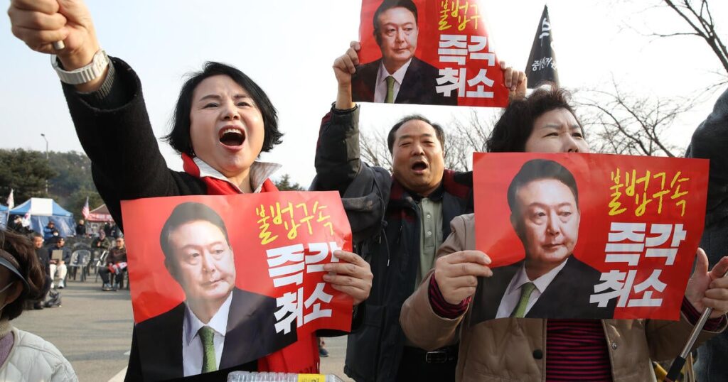 Court orders impeached South Korean president released from jail