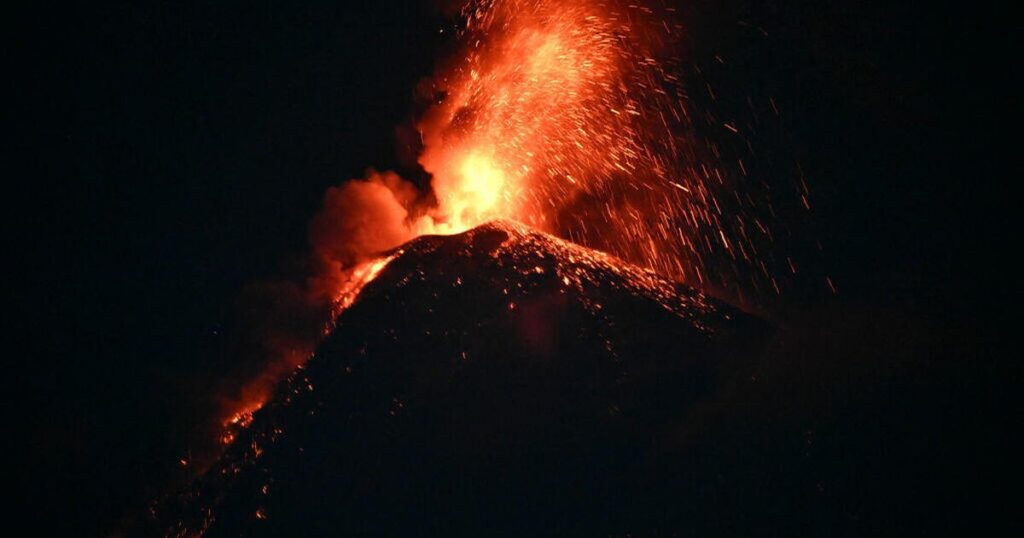 See photos of Volcano of Fire in Guatemala eruption