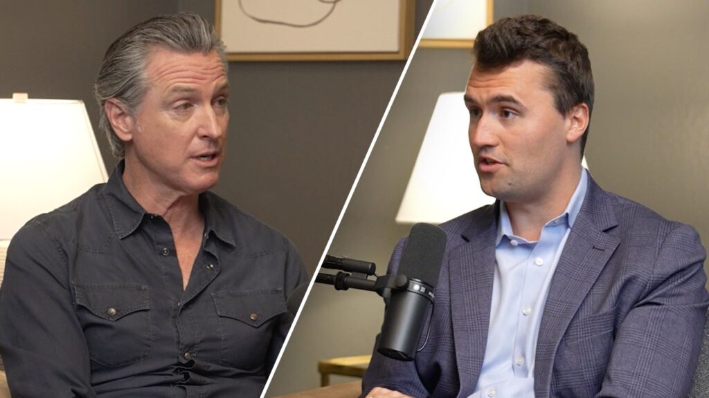 CHARLIE KIRK: Here’s what I learned after talking with Gavin Newsom: GOP beware