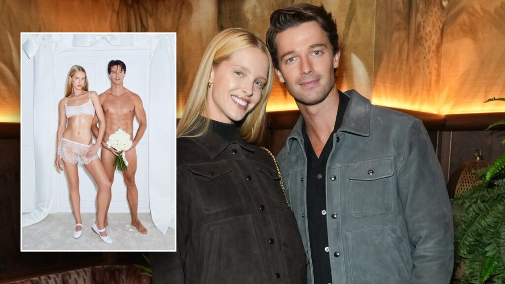 Patrick Schwarzenegger bares it all in new Skims ad