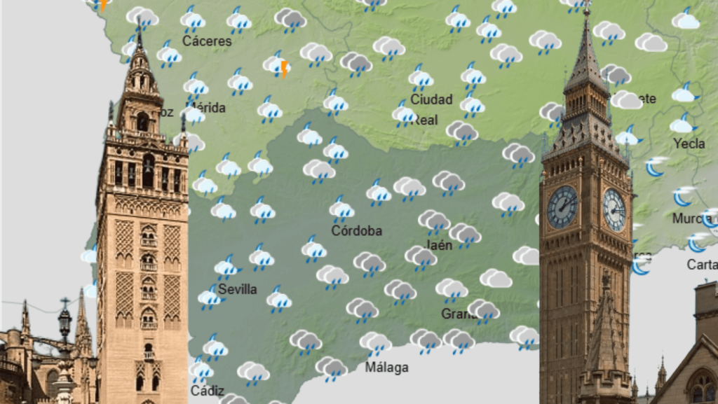 Locals in southern Spain joke that they are ‘living in the UK’ after weeks of non-stop rain and storms