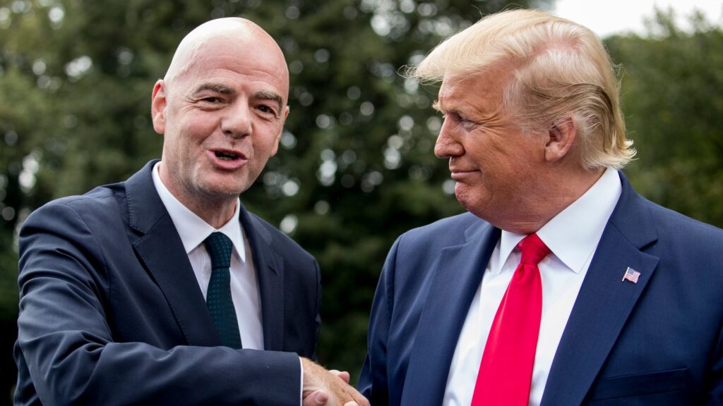 FIFA president Gianni Infantino defends ‘critical’ alliance with Donald Trump | World News