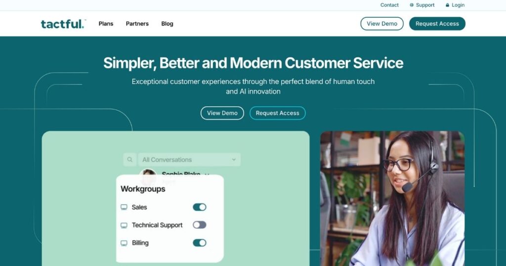 Tactful: Customer service tool – Dynamic Business