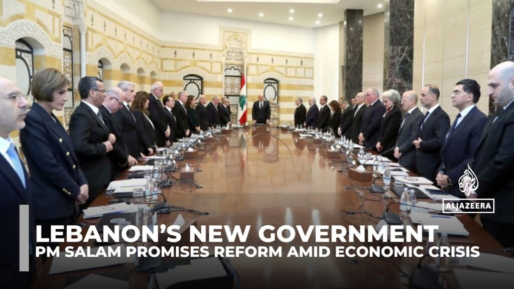 Lebanon’s new government promises reform amid economic crisis and political turmoil